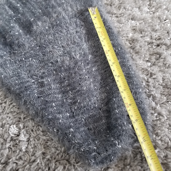 (S) Nine West EyeLash Sweater Cozy Warm Luxurious Dressy Knit Oversized Loose - Picture 6 of 7